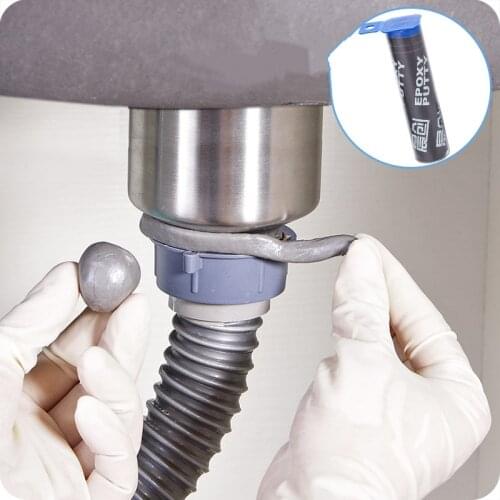 New Cylindrical 60g water pipe crack repair glue multi-purpose toilet cracked clay stainless steel glass tile pipe sealant