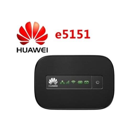Original Unlocked Huawei e5151 21.6Mbps 3g wifi hotspot mobile wifi router with original retail box