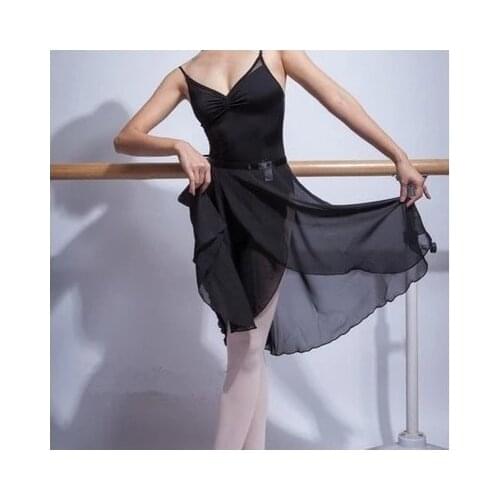 Adult Semi Transparent Tulle Skirts Women Adult Tulle Ballet Skirt Wrap Leotards For Women