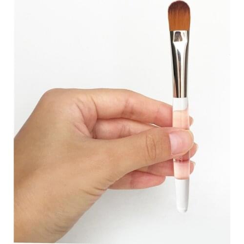 TME-SERIES BRUSH 66 CREAM BLENDER - Large Concealer Spot Correction Liquid Cream Brush - Beauty Makeup Brush Tool