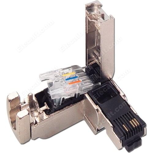 10pcs/lot 6GK1901-1BB20-2AA0 RJ45 Plug Connector 90 Degree Compatible