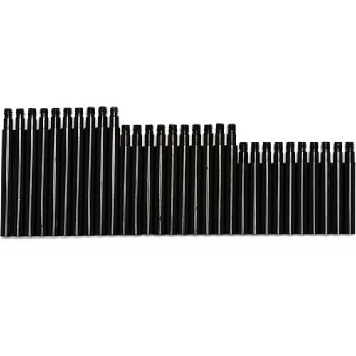 10PCS Bicycle Carbon Wheels Rim Valve French Valve Extenders Bike Parts Alloy Presta Valve Tire Extender For Rims 50/60/70mm