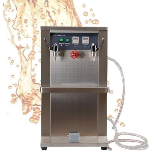 Quantitative Stainless Steel Filling Machine Electric Liquid Filling Machine For Beverage Milk Wine