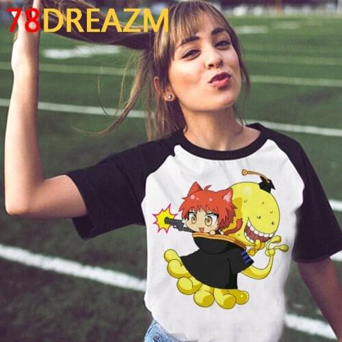 Assassination Classroom t shirt female harajuku kawaii kawaii grunge t-shirt aesthetic kawaii