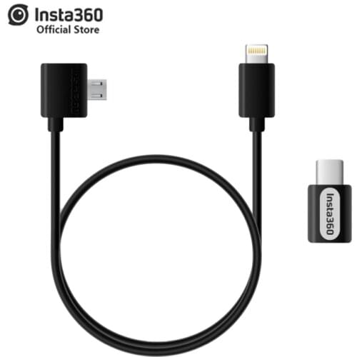 Transfer Cable/Accessory for Insta360 ONE X and ONE R For IOS