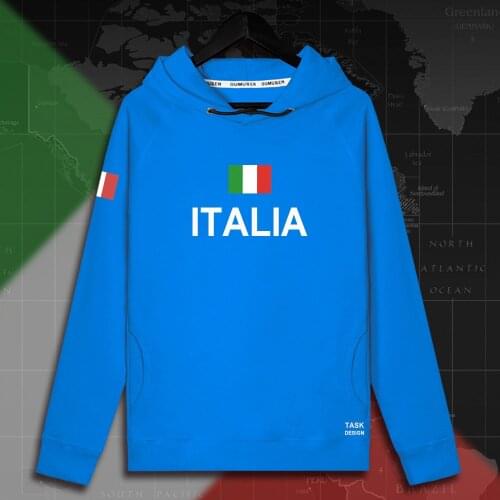 Italy Italia Italian ITA mens hoodie pullovers hoodies men sweatshirt new streetwear clothing Sportswear tracksuit nation flag