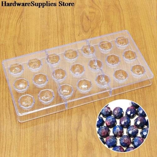 Transparent Plastic Acrylic Mold Chocolate Maker Polycarbonate Diamond/Pyramid/Ba Gua Form/Roses Die Model