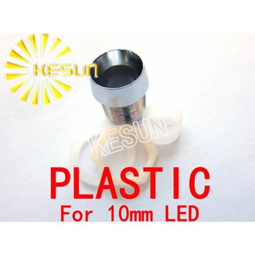 400PCS x 10mm Plastic LED Holder Socket for 10mm LED Diodes