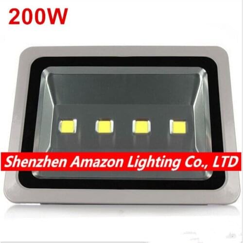 1pcs Waterproof Led Flood light 200W Warm/Cool White Outdoor lighting,Led Floodlight AC85-265V Led Reflector Outdoor Spotlight