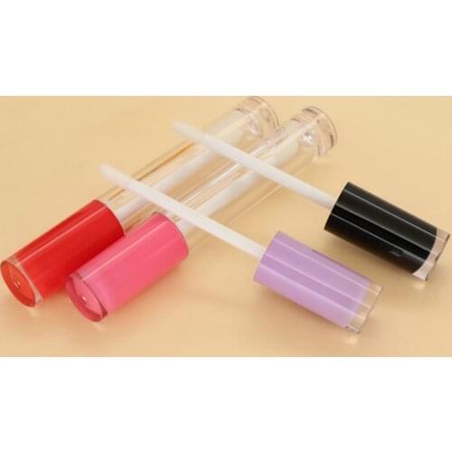 1pcs 5ml Empty Lip Gloss Tubes with Wand DIY Liquid Lip Glaze Container Refillable Lip Balm Sample Bottle Cosmetic Dispenser