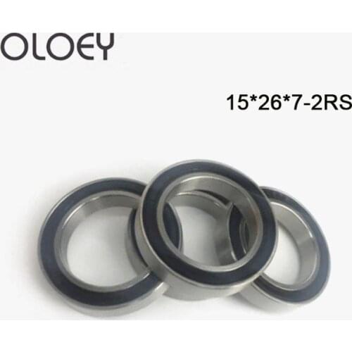 15267 Hybrid Ceramic Bearing 15x26x7 mm ABEC-1 (1 PC) Bicycle Bottom Brackets & Spares 15267RS Si3N4 Ball Bearings 15267-2RS