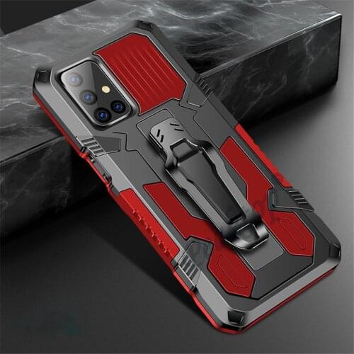 Armor Hybrid Belt Clip Shell For Samsung Galaxy M31 M 31 Luxury Shockproof Bumper Cover For Galaxy M31S M21 M11 M21S Fundas