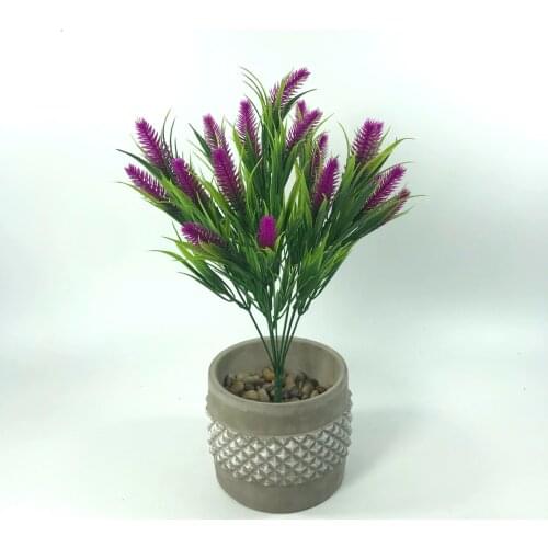 Artificial Plant Plastic Simulation Caterpillar Grass DIY Accessories Home Wedding Party Decorations Fake Grass 6 Colors