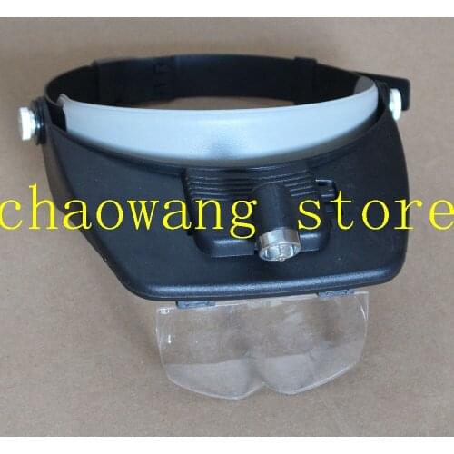 Headband loupe Headband Eye Loupe Head Wearing Magnifier with light