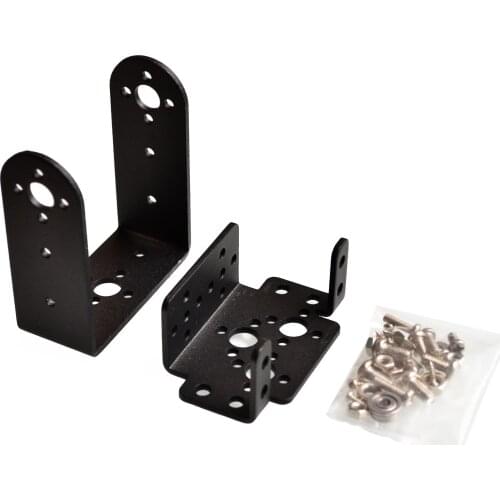 Mg995 996 steering gear pan and tilt mount mechanical robot servo mount set