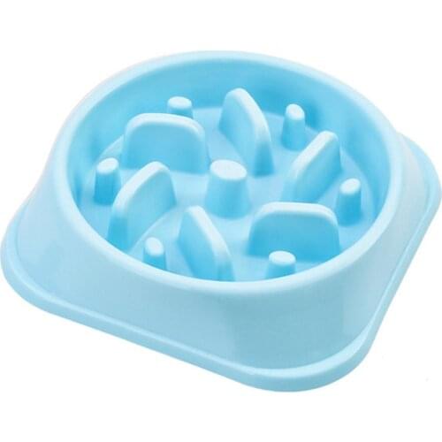 Bowl Pet Accessories Dog Bowl Slow Feeding Bath Pet Cat Food Feeder Anti-Breathing Dog Slow Cat Healthy Non-Toxic Pet Products