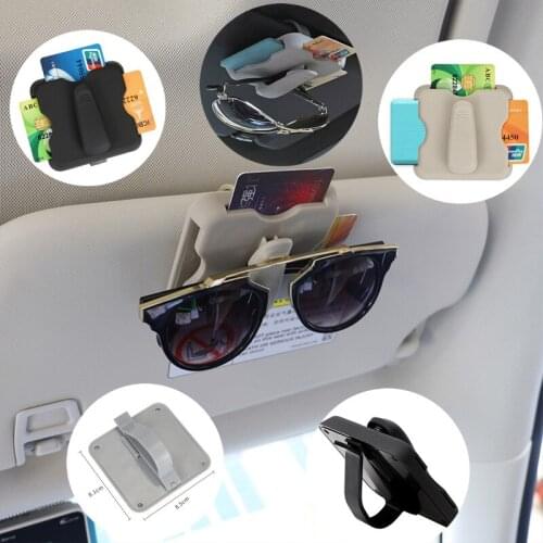 Multifunctional Car-Styling Pen Holder Clip for Sun Glasses Credit Card Car Interior Universal Fastener Clip Car Glasses Clip