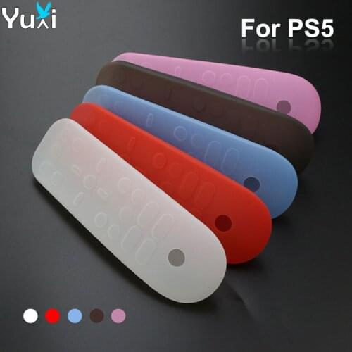 YuXi Soft Silicone Case For Sony PlayStation 5 Remote Control Protective Cover For PS5 Game Console Accessories