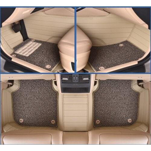 Myfmat custom new leather car floor mats for Suzuki Auto Swift Liana 2 Sedan Jimny GRAND VITARA Wagon R Wagon R X5 free shipping