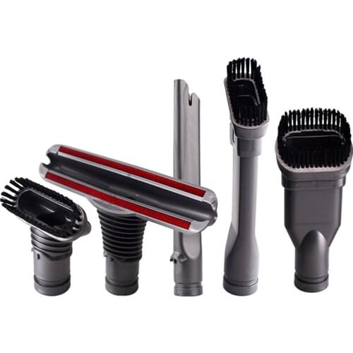 5PCS Suction Nozzle Brush Head Dust Brush Kit for Dyson V6 DC35 DC45 DC48 DC58 DC59 DC62 Vacuum Cleaner Parts Accessories