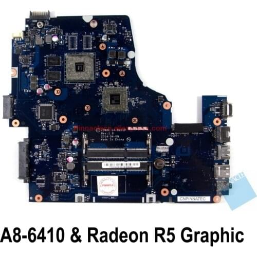 NBMS511001 A8-6410 motherboard for Acer aspire E5-521 E5-521G Z5WAE LA-B231P