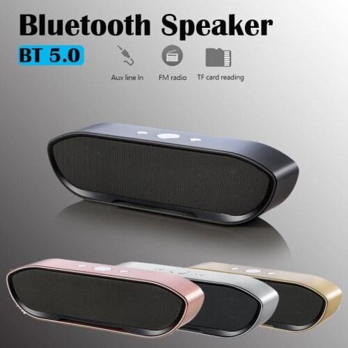 New Outdoor Portable Mini Card Subwoofer CY-01 Portable Wireless Bluetooth Stereo SD Card FM Speaker for Smartphone Tablet PC