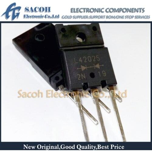 New Original 10PCS/Lot L4202S FML-4202S L4202 or FMD-4202S D4202S D4202 TO-3PF 20A 200V Silicon Rectifier Diode