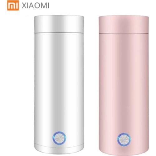 XIAOMI MIJIA Portable Electric Kettle Water Boiler Cup Coffee Travel Temperature Control Smart Water Kettle Thermos