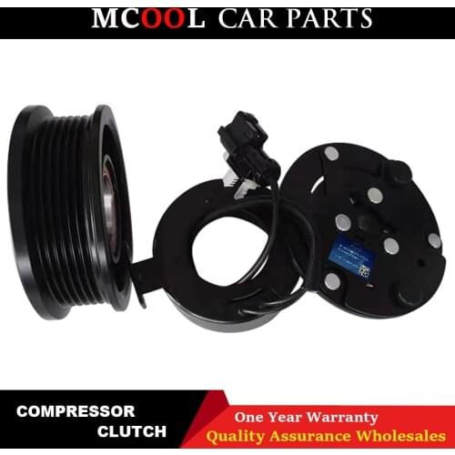 AC Compressor Clutch Pulley +Coil+hub For Ford Mondeo III 1.8 2.0 3.0 2000-2008 4336114 1S7H19D629CB 1S7H19D629CD 1S7H19D629CC
