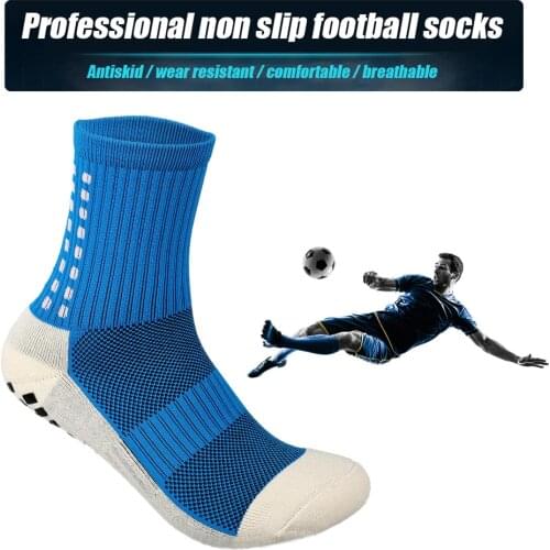 Sports Anti Slip Soccer Socks Cotton Breathable High Quality Football Training Cycling Socks Men Women Baseball Rugby Stockings