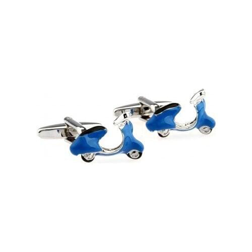 Blue Motor Cufflink 15 Pairs Wholesale Free Shipping