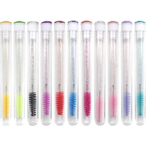 1pc Microbrush Lash Brush Spoolie Eyebrow Eyelash Brush Lash Extension Supplies Mascara Wands Disposable Makeup Eyelash Brushes
