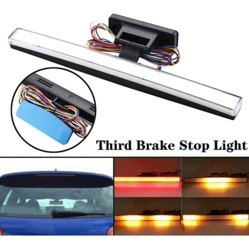 1X Universal 3RD High Brake Light 12V LED Auto Car Rear Stop Tail Lights