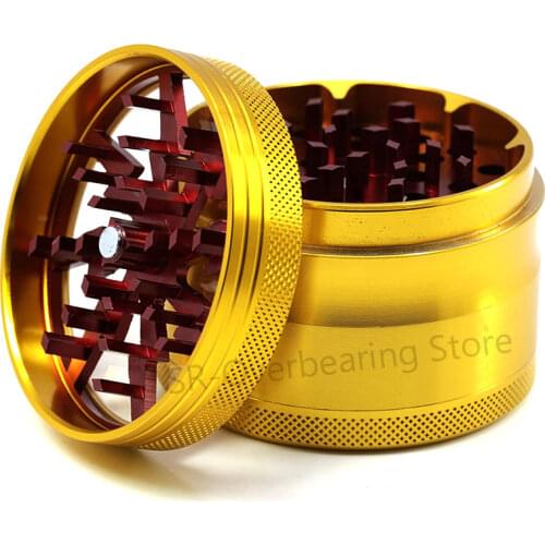 4-layer Lightning Herb Grinder Tobacco Grinder Smoking Spice Mill Crusher Machine Grass Grinder For Smoking Weed Accessories