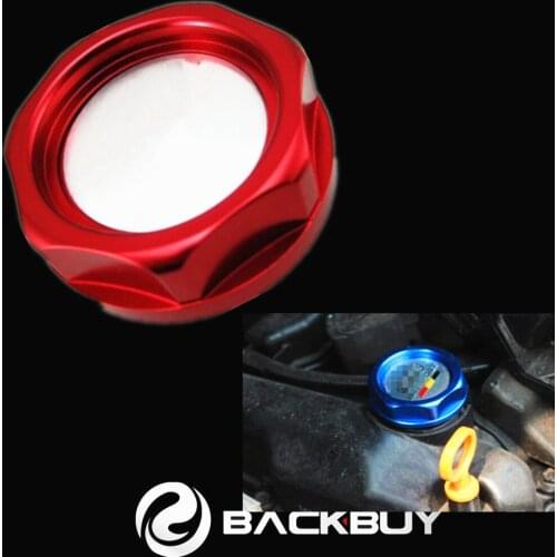 Aluminum Billet Car Racing Engine Oil Fuel Filler Cap Valve Cover For Honda Acura Accord Civic Crv Fit Mugen Power