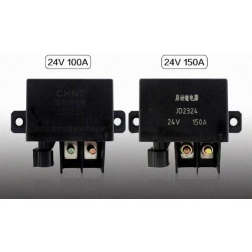 JD2324 24v 100A 150A truck car starting relay auto relays