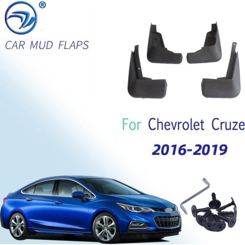 Car Mud Flaps All New For Chevrolet Cruze Sedan 2016 2017 2018 2019 Mudflaps Splash Guards Front Rear Mud Flap Mudguards Fender