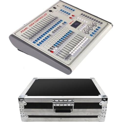 Fast Shipping Mini Pearl 1024 Controller With Flycase Package DMX 512 Console Moving Head Light Led Par Professional Stage Light