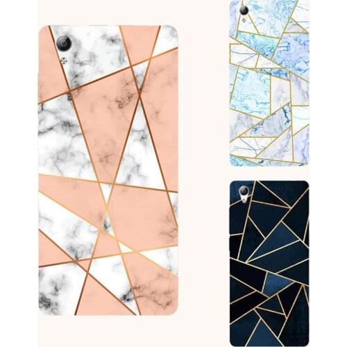 Geometric Water color Marble style silicone phone case For Vivo Y1s Y35 Y37 Y53 Y53i Y55 Y55s Y69 Y71 Y71i Y81 Y81i Y83 Y90