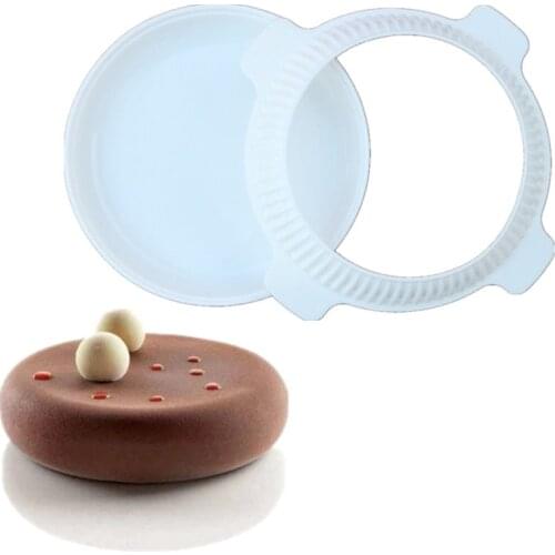 Round Silicone Cake Mold Cake Tool Mousses Ice Cream Dessert Jelly Soap Baking Pan Decorating Accessories Bakeware Tools