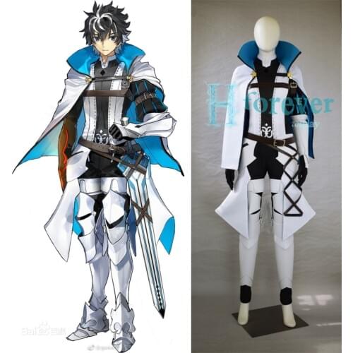 New Anime Fate/EXTELLA LINK Saber Charlemagne Cosplay Costume Outfit Carnival Halloween Costumes for Women/Men Custom Any Size