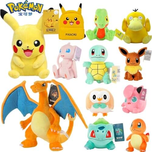 Pokémon Friends Doll Plush Toy Fire-breathing Dragon Pikachu Pokemon Baby Ragdoll Child Birthday Gift
