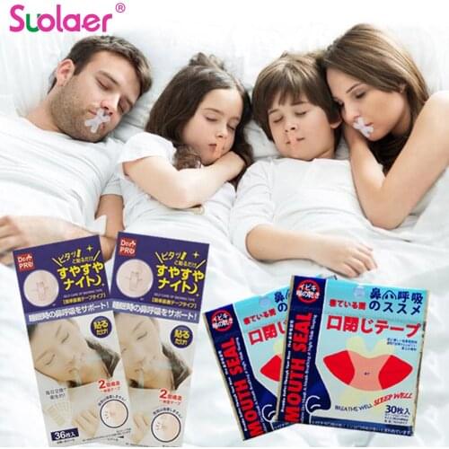360PCS/Lot Night Anti Snoring Stickers Sleep Strips Advanced Gentle Mouth Tape For Breathing Improved Nighttime Sleeping X I