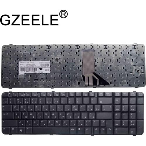 GZEELE russian laptop keyboard for HP Compaq 6830 6830s V071326BS1 6037B0027622 466200-251 490327-251 RU black