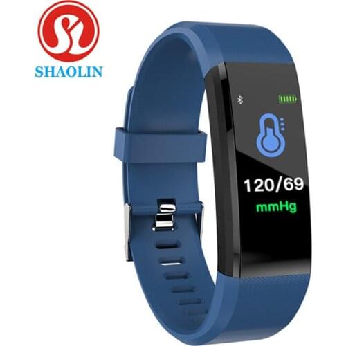 SHAOLIN Smart Wristband Blood Pressure Watch Fitness Tracker Heart Rate Monitor Band Smart Activity Tracker Bracelet