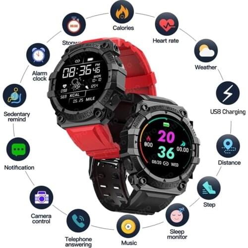Smart Watch Men Women Full Touch Screen Sport Fitness Bracelet Wristwatch Waterproof Bluetooth For Android Ios Smartwatch Men