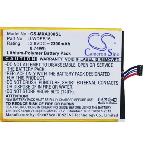 Cameron Sino Mobile SmartPhone Replacement Li-Polymer Battery 2300mAh For LWDEB16 Hisense A300, Canvas Gold Free Tools