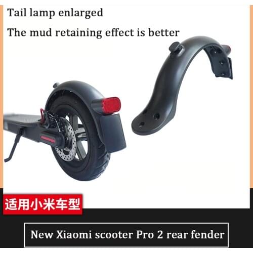 For Xiaomi Mijia Electric Scooter Rear Fender New Pro2 Generation Rear Fender 1s Modified Accessories Plus Big Money