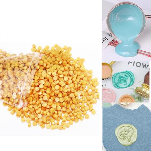 100PCS Bags Retro Sealing Wax Beads Wax Sealing Stamp Nail Beads Wedding Retro Craft Decoration Card Making Tools Wax Seal 2021