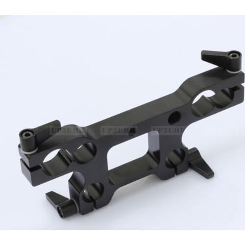 15mm Rod 19mm Rod Light Weight to Studio Support Adapter Adaptor Clamp fr 15mm LWS Rail System Camera Camcorder Tripod
